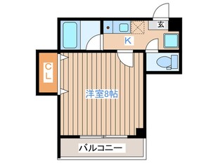 ハイツ秋田屋の物件間取画像